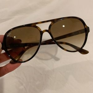 Ray Ban Tortoise Shell Brown Aviator